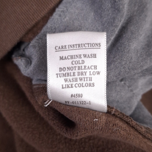 Free Fly bamboo viscose hoodie pockets outdoor cozy soft brushed interior brown - Picture 9 of 10